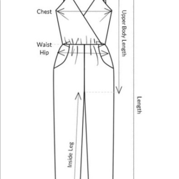 Striped NWOT Crystal Doll wide-leg jumpsuit - Picture 14 of 16